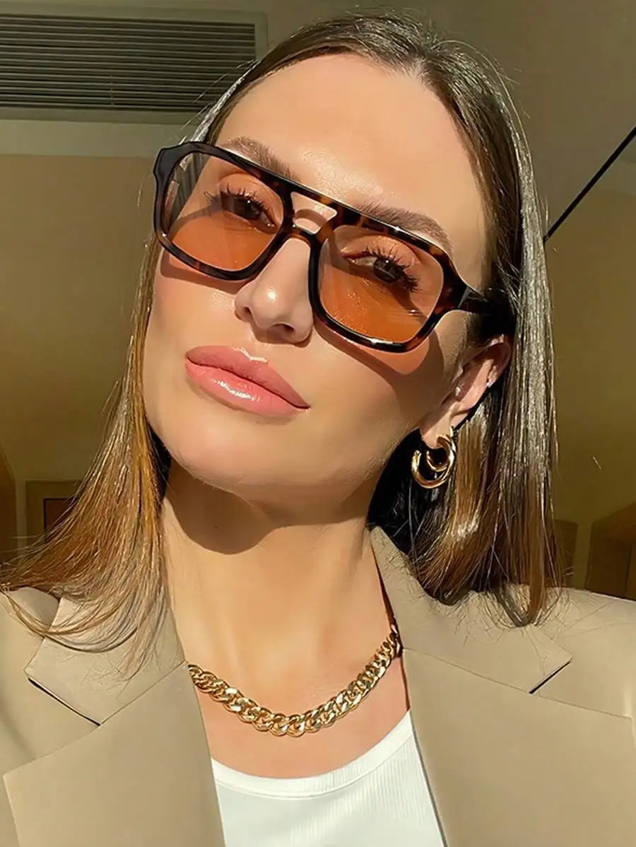 New Inflatable Sunglasses Funny Square Street Sunglasses Fashion Sunglasses