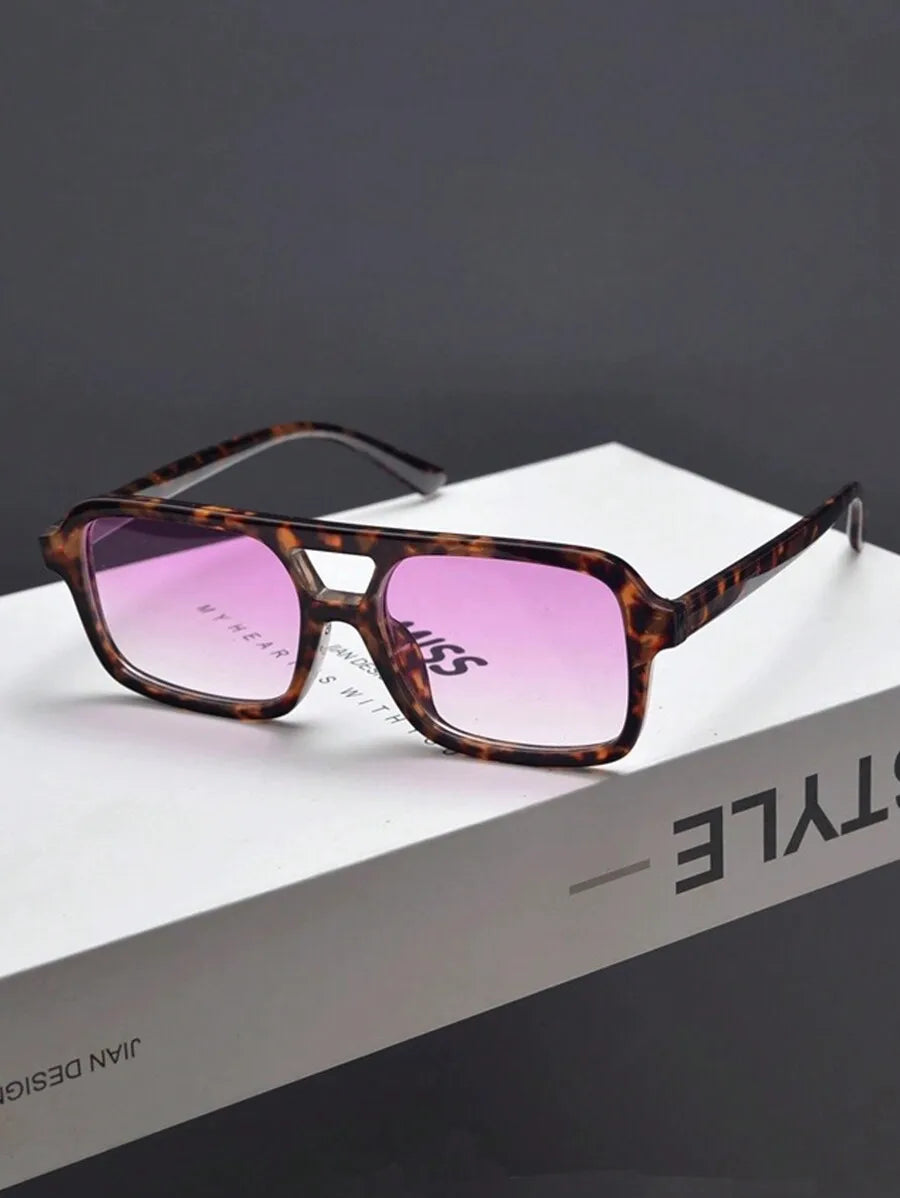New Inflatable Sunglasses Funny Square Street Sunglasses Fashion Sunglasses
