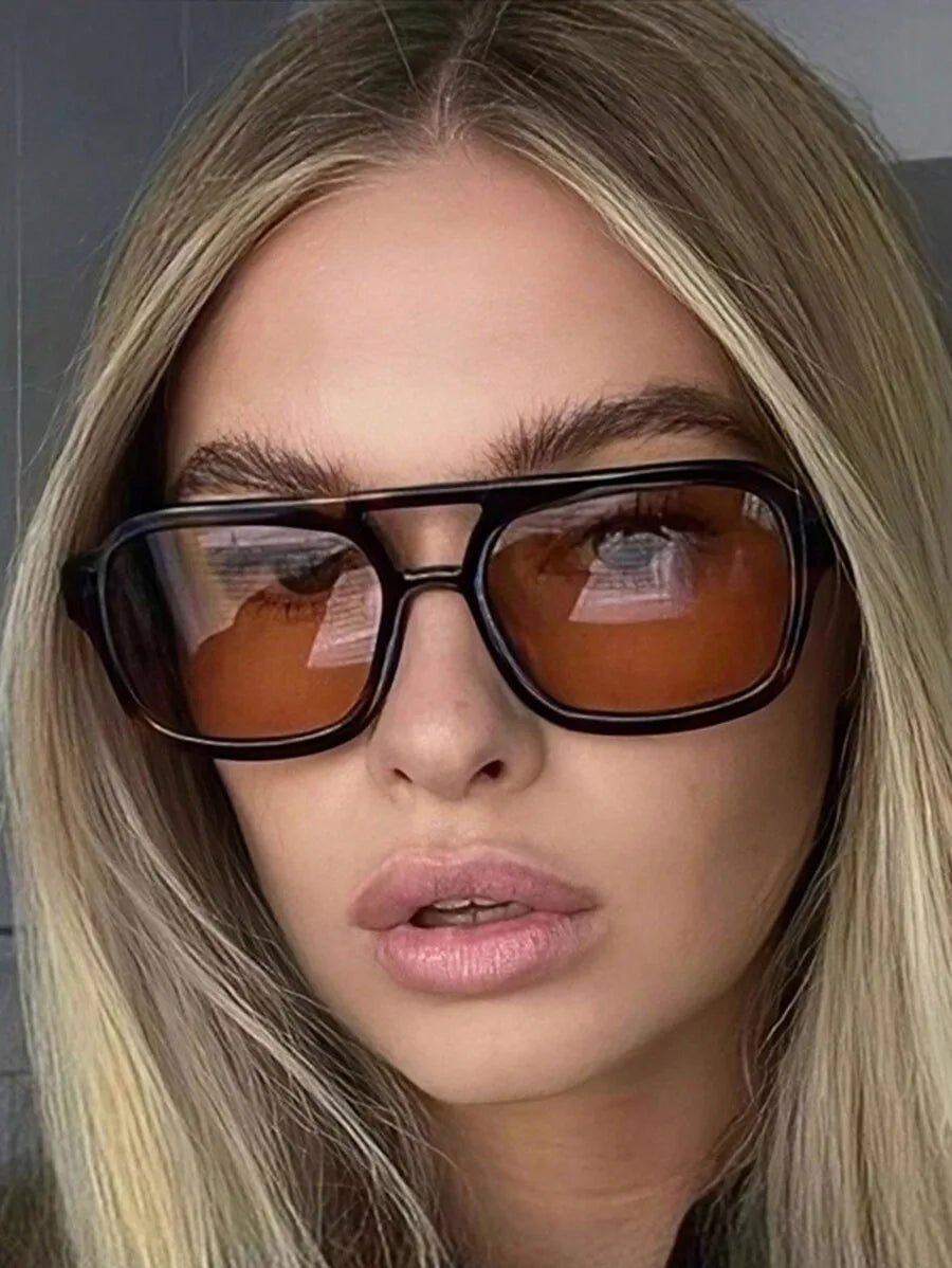 New Inflatable Sunglasses Funny Square Street Sunglasses Fashion Sunglasses